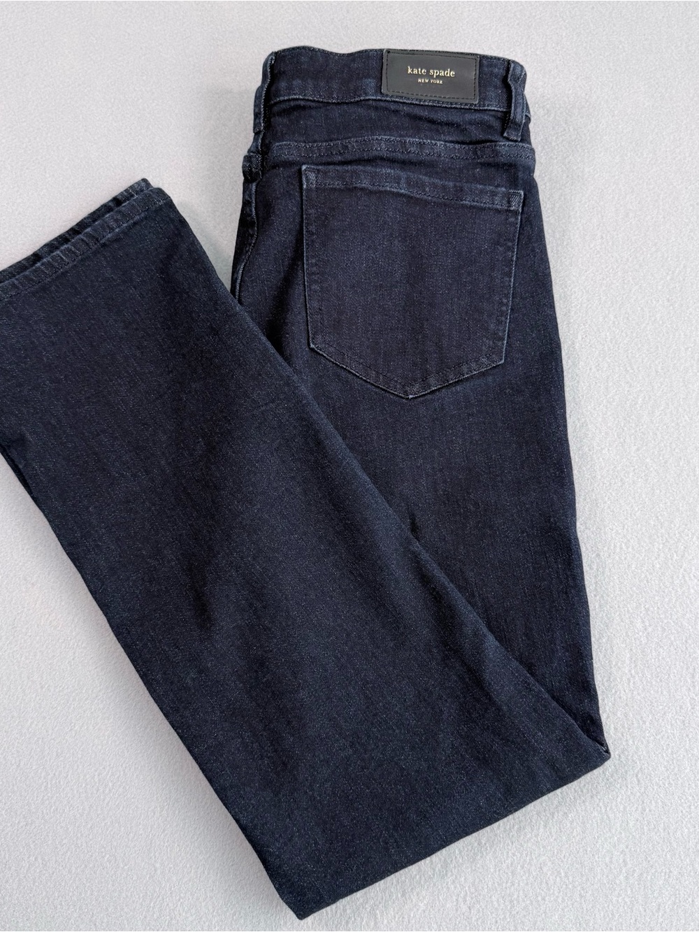 Kate Spade Dark Indigo Straight Leg Jeans